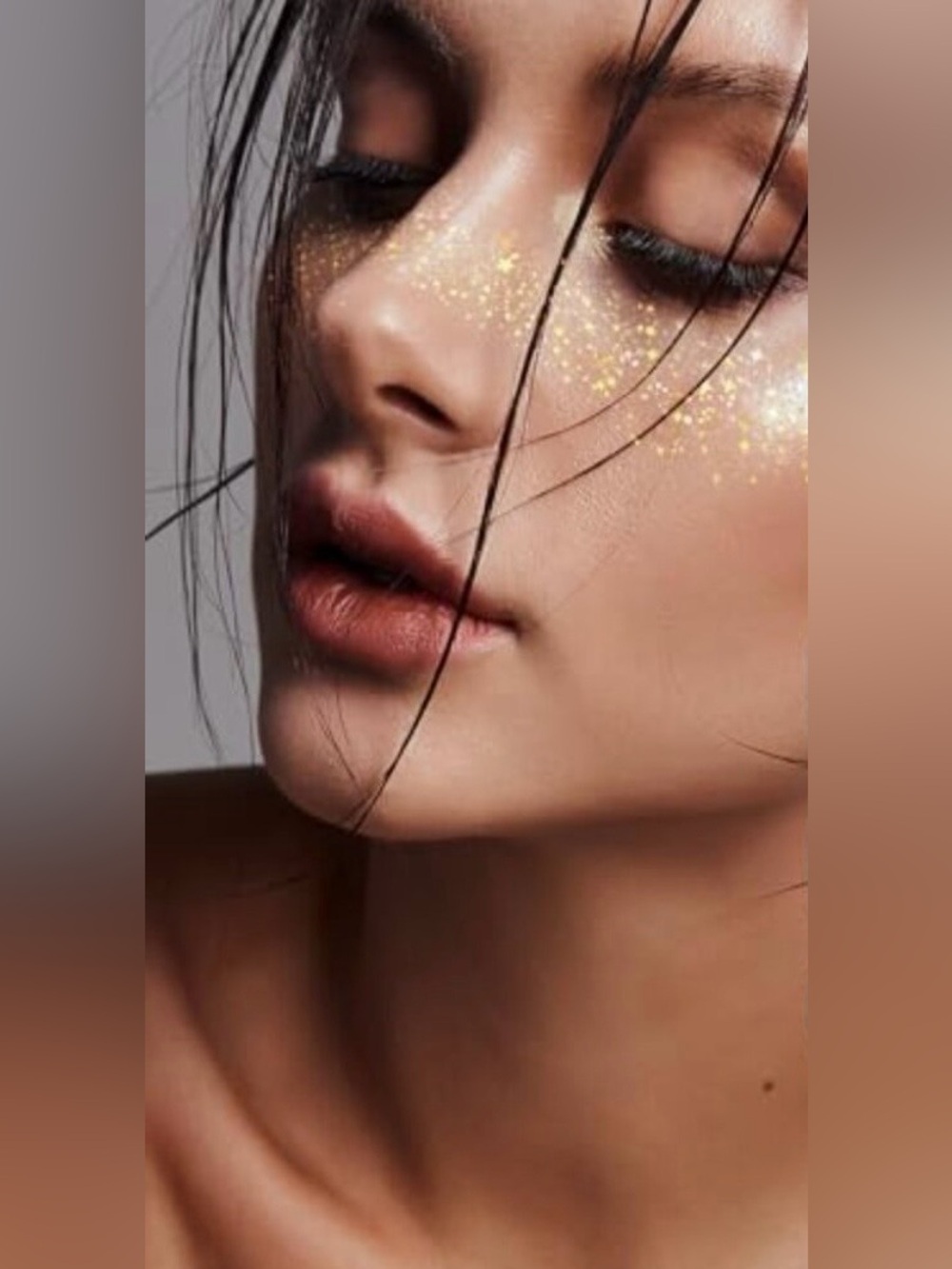 Glitter Freckles-Gold